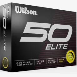 Wilson Staff Wilson 50 Elite Yellow Golf Balls