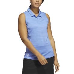 Adidas 2023 Women's Spacedye Sleeveless Polo