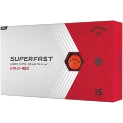 Callaway Superfast Bold Red 15-Pack Golf Balls
