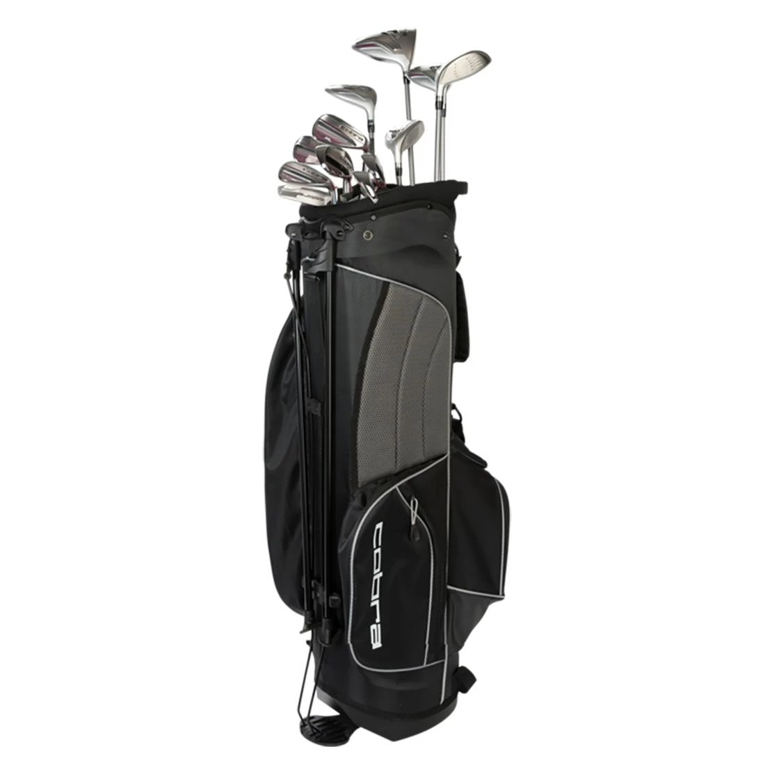 Cobra Women's Fly-XL Complete Set Silver/Plum W/ Stand Bag