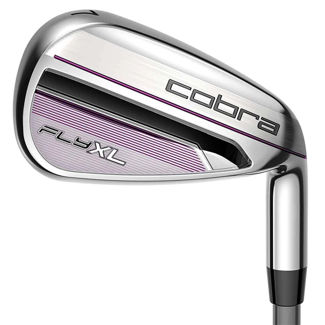 Cobra Women's Fly-XL Complete Set Silver/Plum W/ Stand Bag - Image 5
