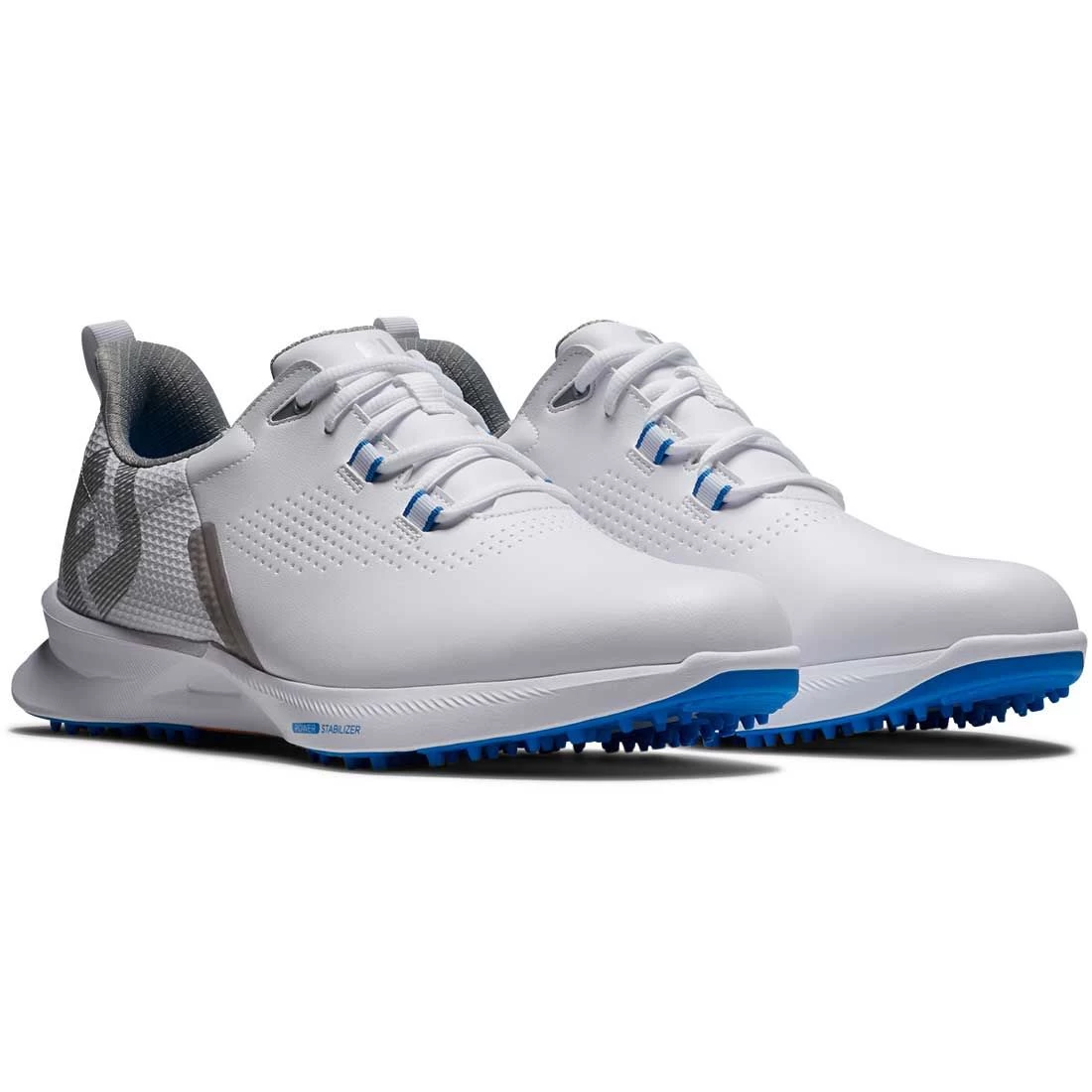 FootJoy FJ Fuel Golf Shoes White/Blue Jay - Image 4