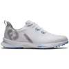 FootJoy FJ Fuel Golf Shoes White/Blue Jay