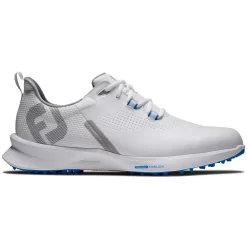 FootJoy FJ Fuel Golf Shoes White/Blue Jay