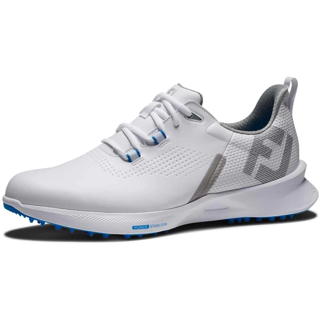 FootJoy FJ Fuel Golf Shoes White/Blue Jay - Image 3