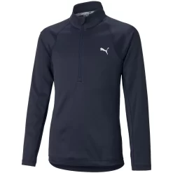 Puma Girls Quarter Zip Pullover