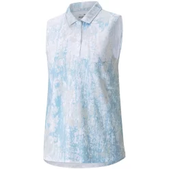 Puma Women's Cloudspun Concrete Sleeveless Polo