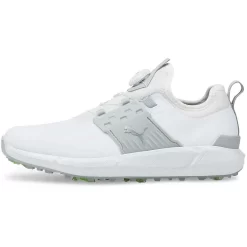 Puma Ignite Articulate Disc Golf Shoes White/Silver/High Rise