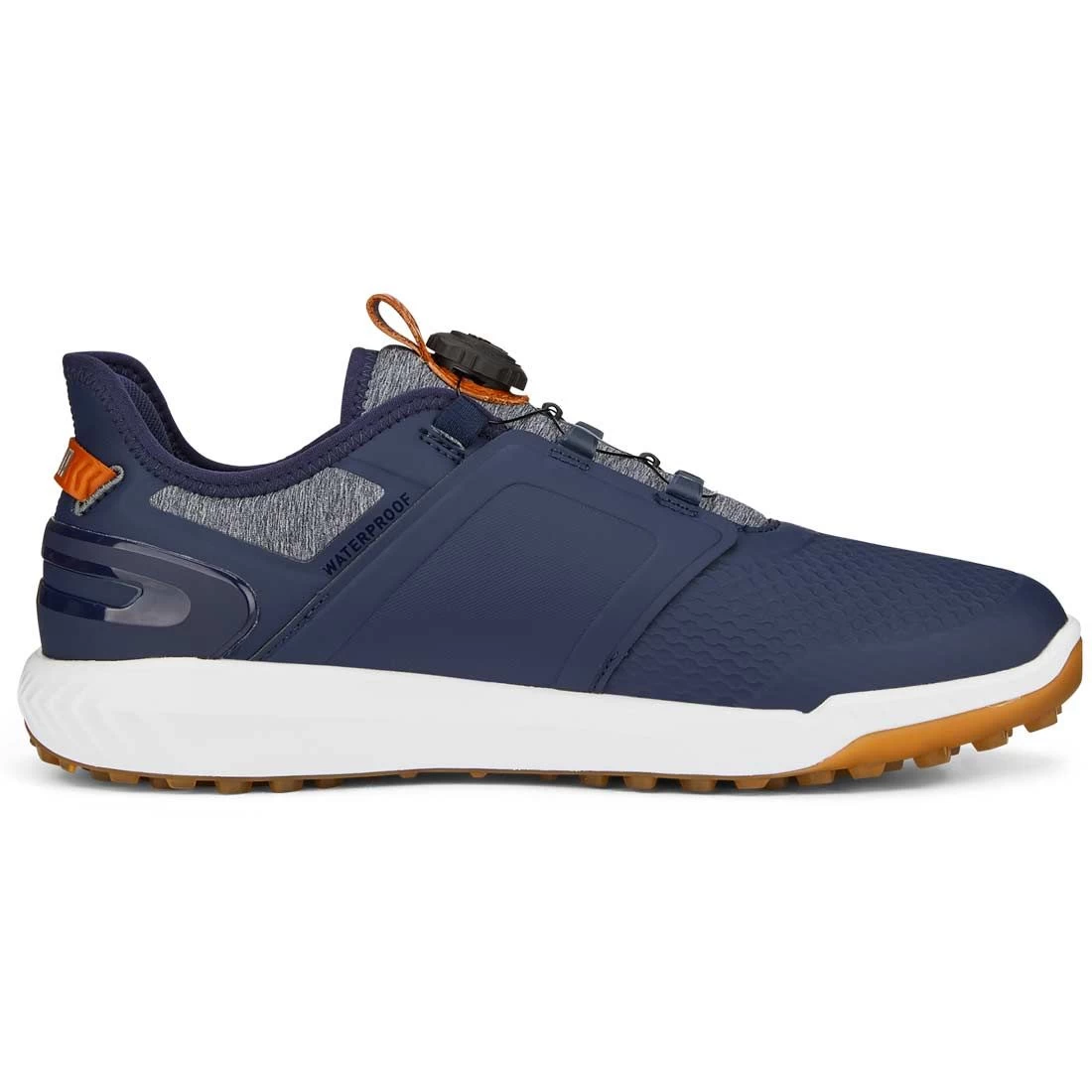 Puma Ignite Elevate Disc Golf Shoes Navy/Silver - Image 6