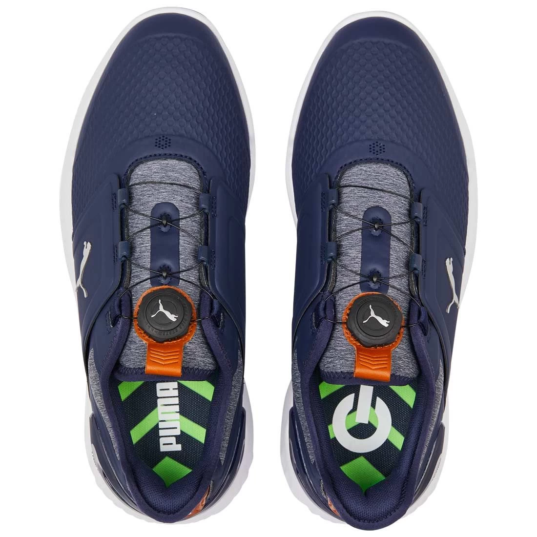 Puma Ignite Elevate Disc Golf Shoes Navy/Silver - Image 4