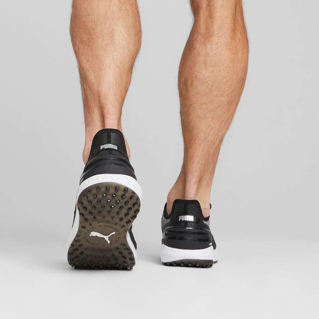Puma Ignite Elevate Golf Shoes Black/Silver - Image 7