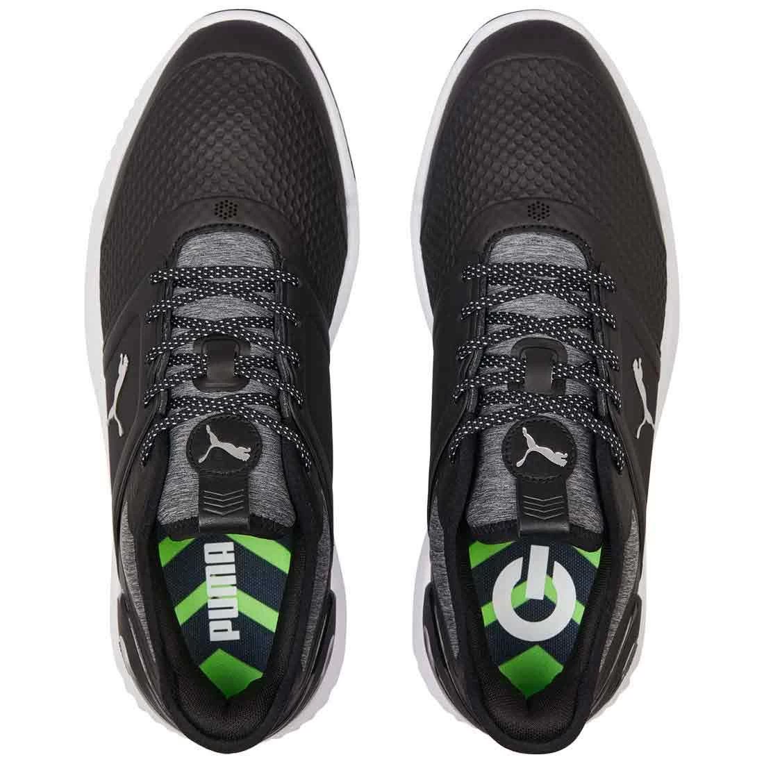 Puma Ignite Elevate Golf Shoes Black/Silver - Image 4
