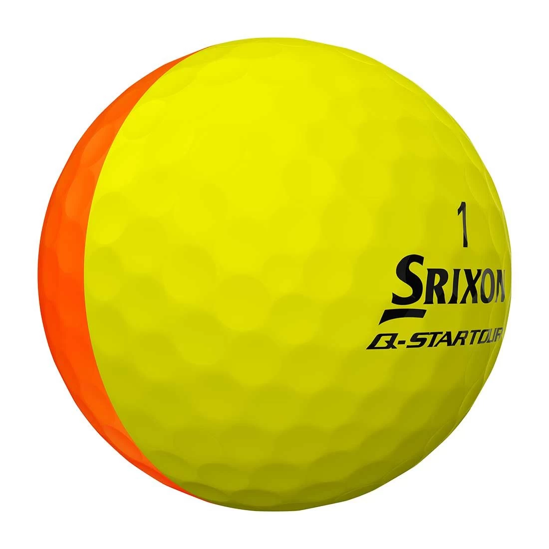 Srixon Q-Star Tour Divide Orange Golf Balls - Image 2