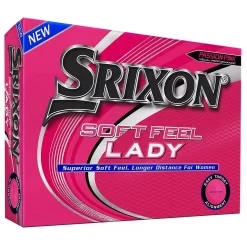 Srixon Women's Soft Feel Lady Personalized Pink Golf Balls