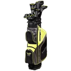 Tour Edge Bazooka 470 Black Complete Set W/ Cart Bag